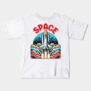 Spaceshuttle Kids T-Shirt